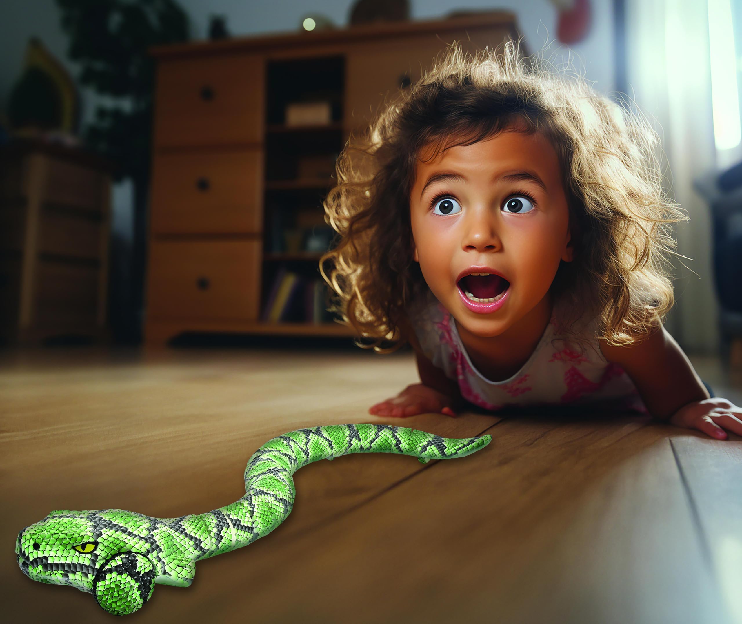 Lexibook Power Python RC SNAKE01LXB serpente radiocomandato verde