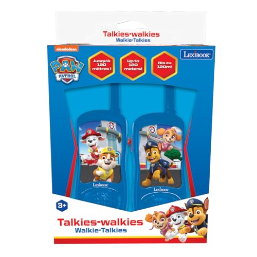 Lexibook Paw Patrol TW11PALXB walkie talkie 2 pezzi 120 m