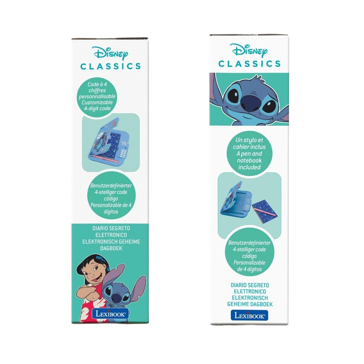 Lexibook Disney Stitch SD50D diario elettronico con password