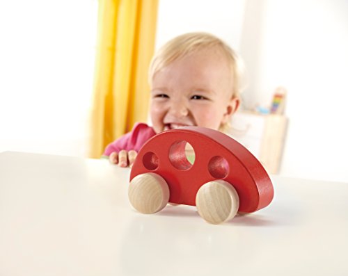 Hape E0052 Mini Furgone Auto Legno Rosso