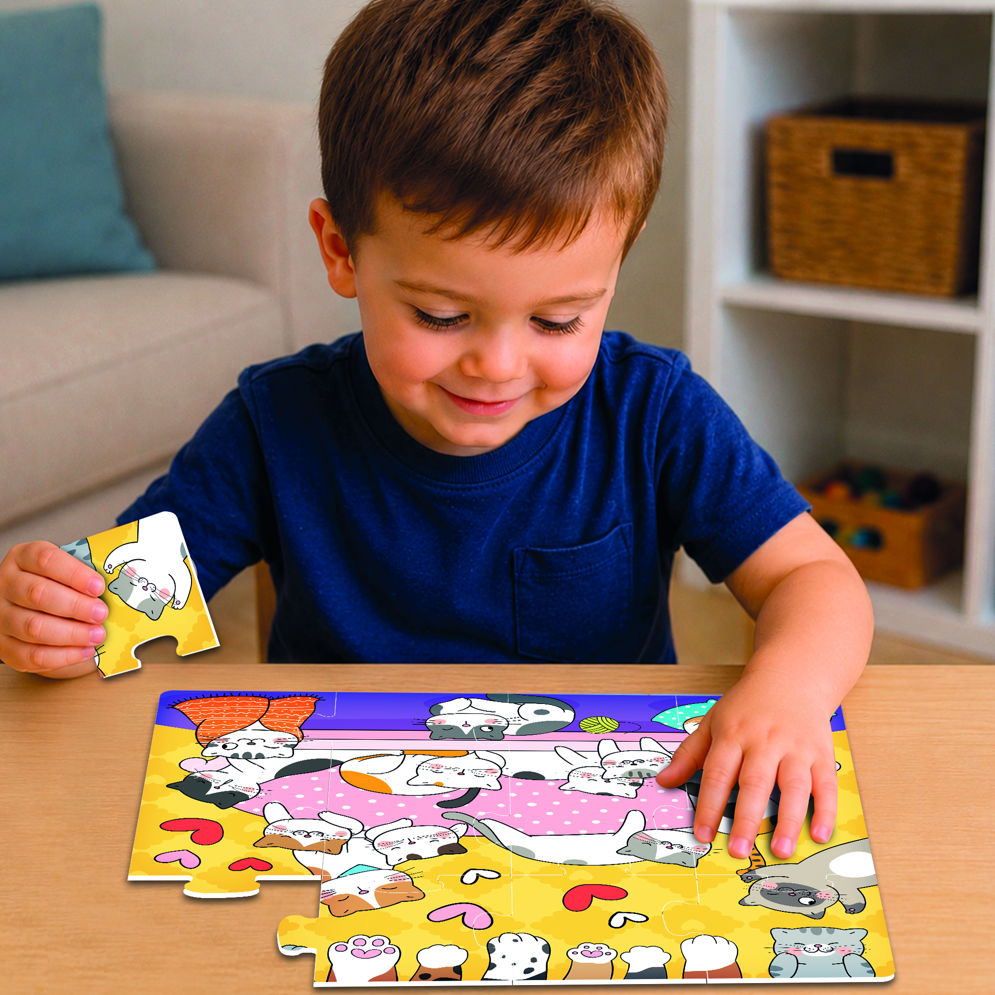 Lisciani Carotina Baby Logic Kittens gioco educativo gattini
