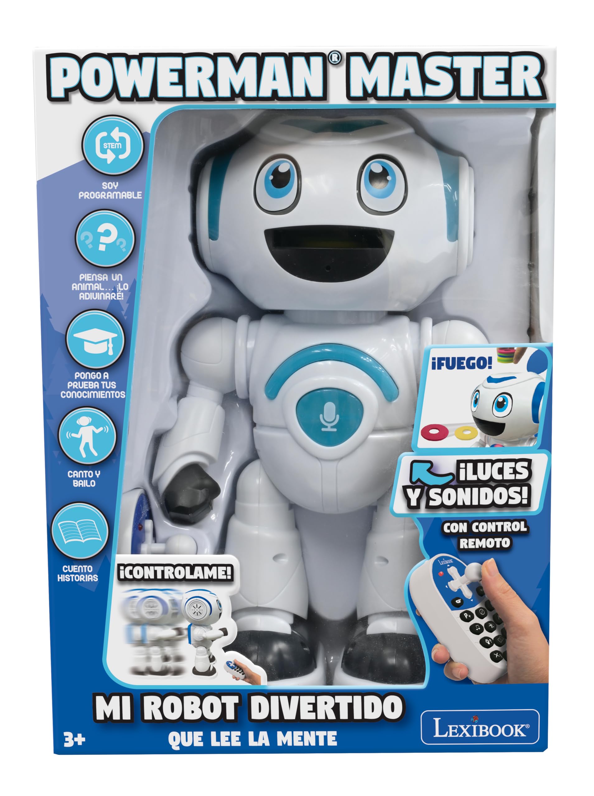 Lexibook Powerman ROB25ES robot giocattolo interattivo