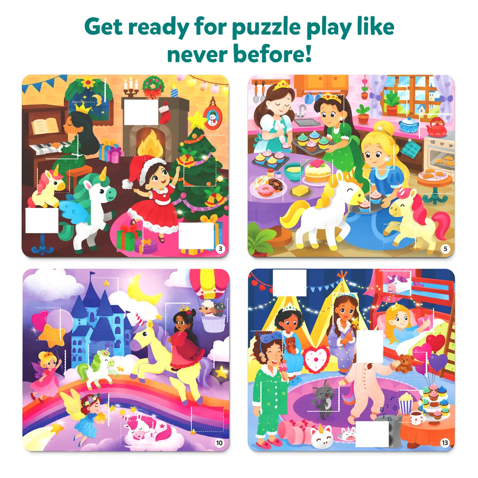 Skillmatics Tape It Unicorni Principesse puzzle sticker 16