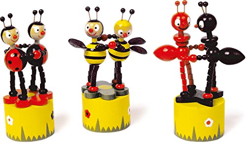Small Foot 7226 insetti giocattolo set 3 pezzi con movimento