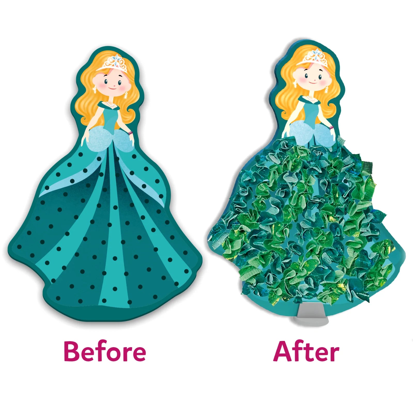Skillmatics Poke-in Art Magical Princesses kit principesse 4-9 anni