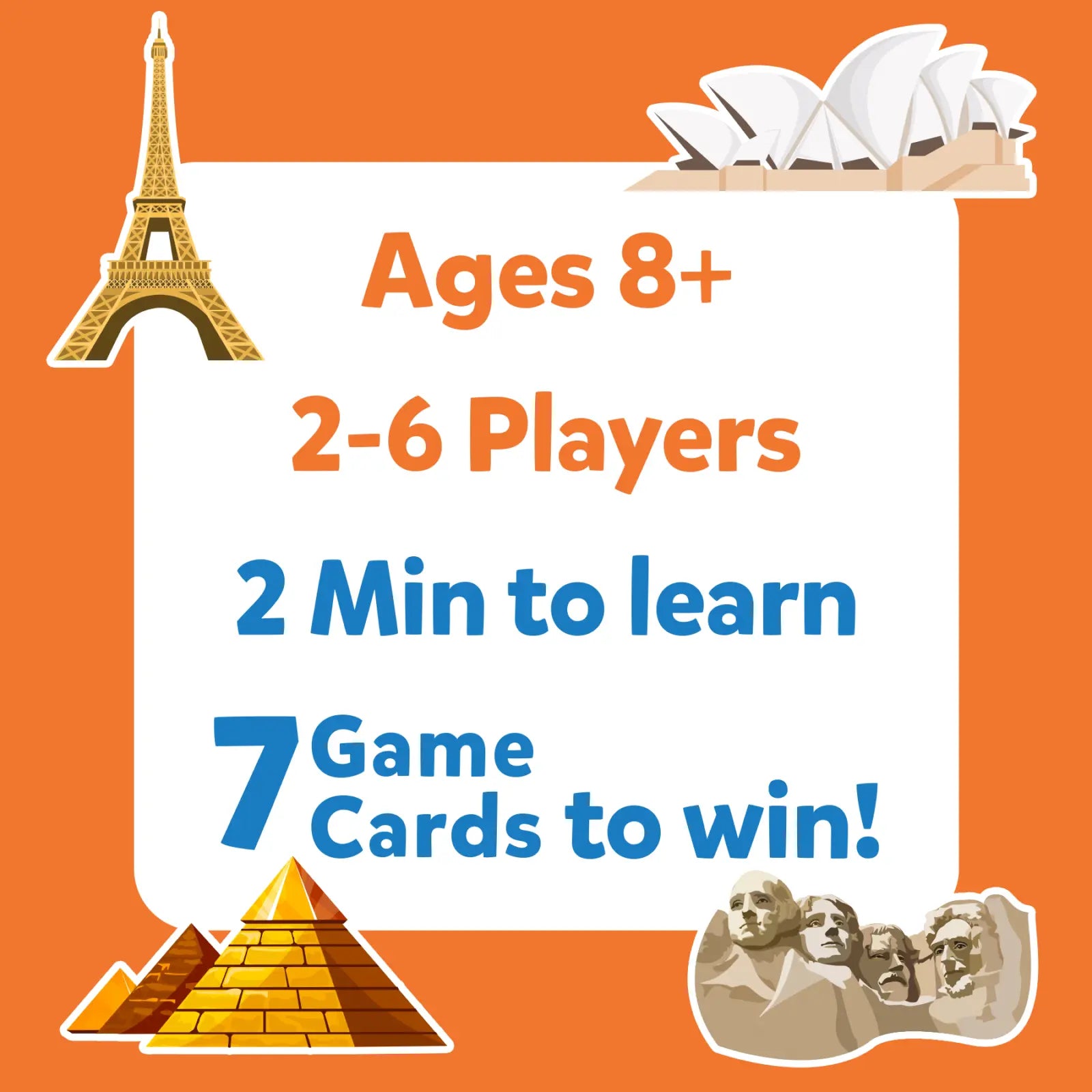 Skillmatics Guess in 10 Countries World gioco carte paesi 8+ anni