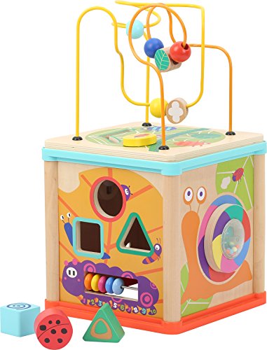 smallfoot 10622 Giardino cubo motricità legno 20 cm