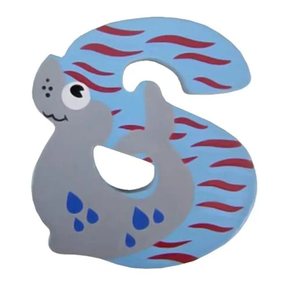 smallfoot Animali A-Z Lettera S decorazione cameretta legno animali