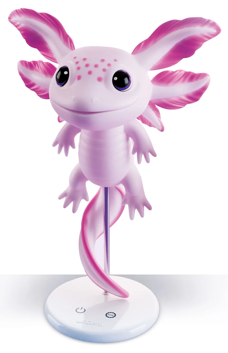 Lisciani Rainy Days Axolotl lampada led cameretta