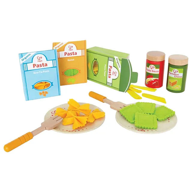 Hape E3125 Pasta e Condimenti set cucina bambini 3 anni