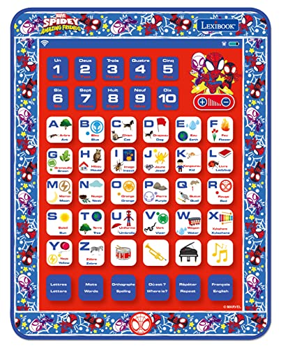 Lexibook Spidey JCPAD002SP tablet educativo portoghese inglese