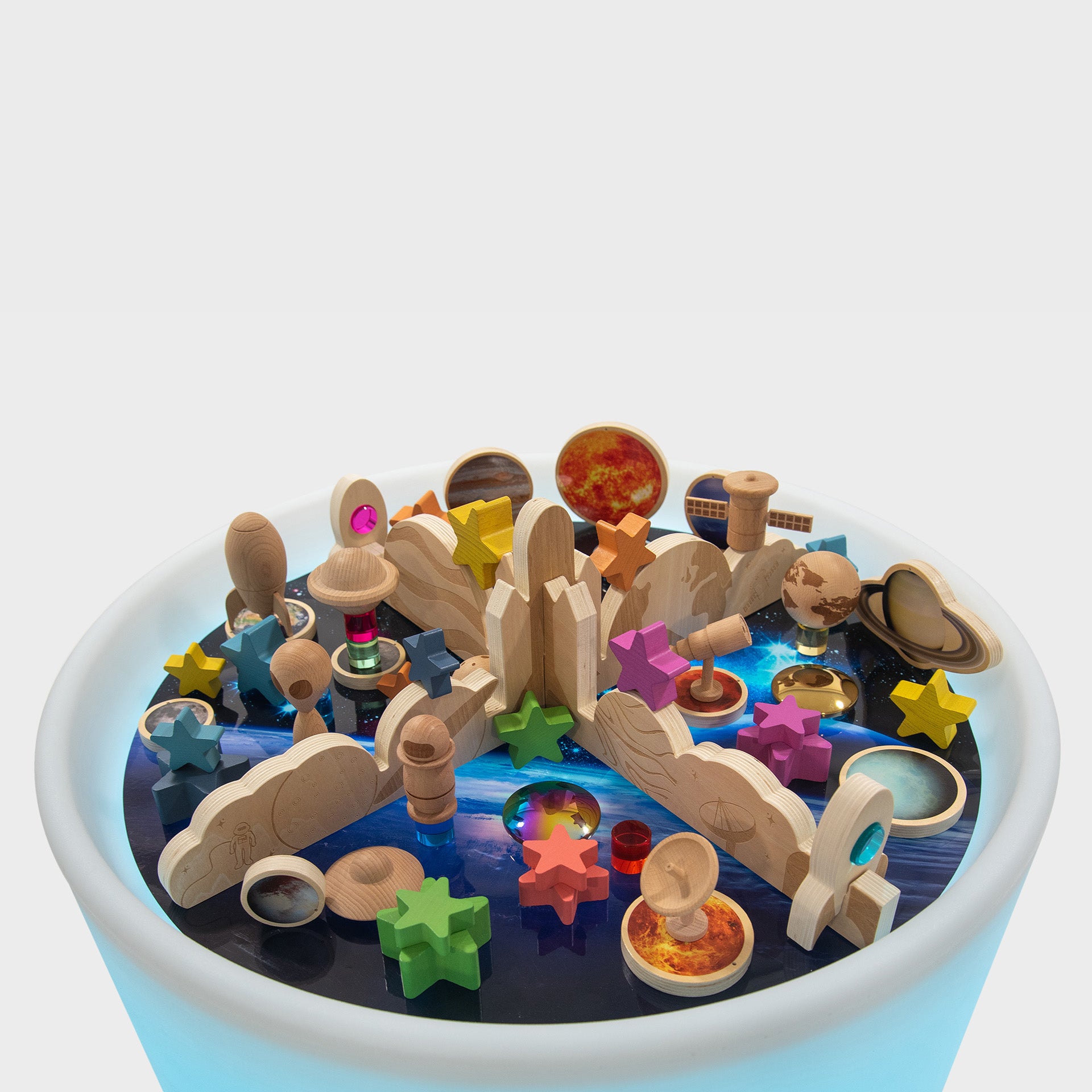 Tickit Discovery Space Table Bundle tavolo luminoso set spazio