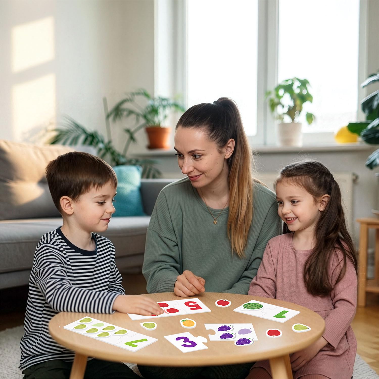 Headu Tactile Numbers gioco tattile 3-6 anni