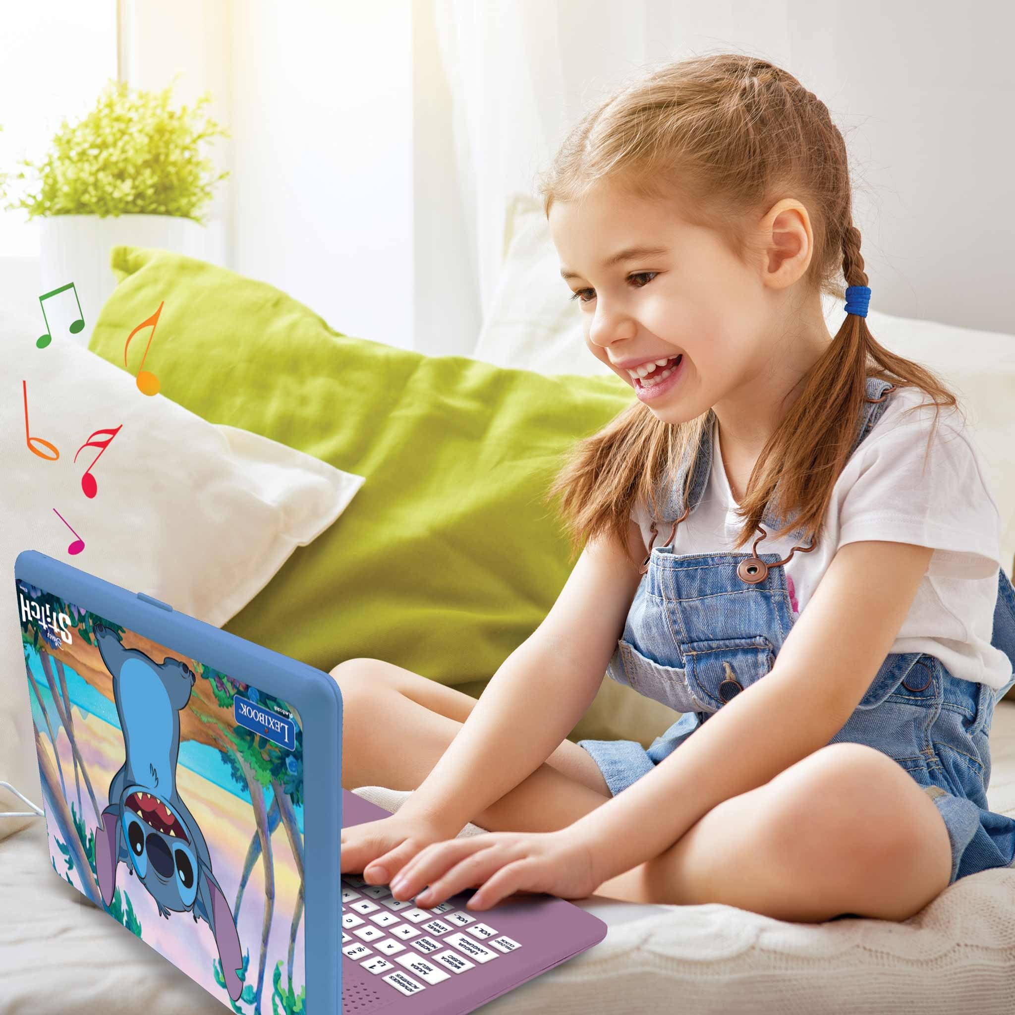 Lexibook JC598Di4 Stitch laptop educativo bilingue