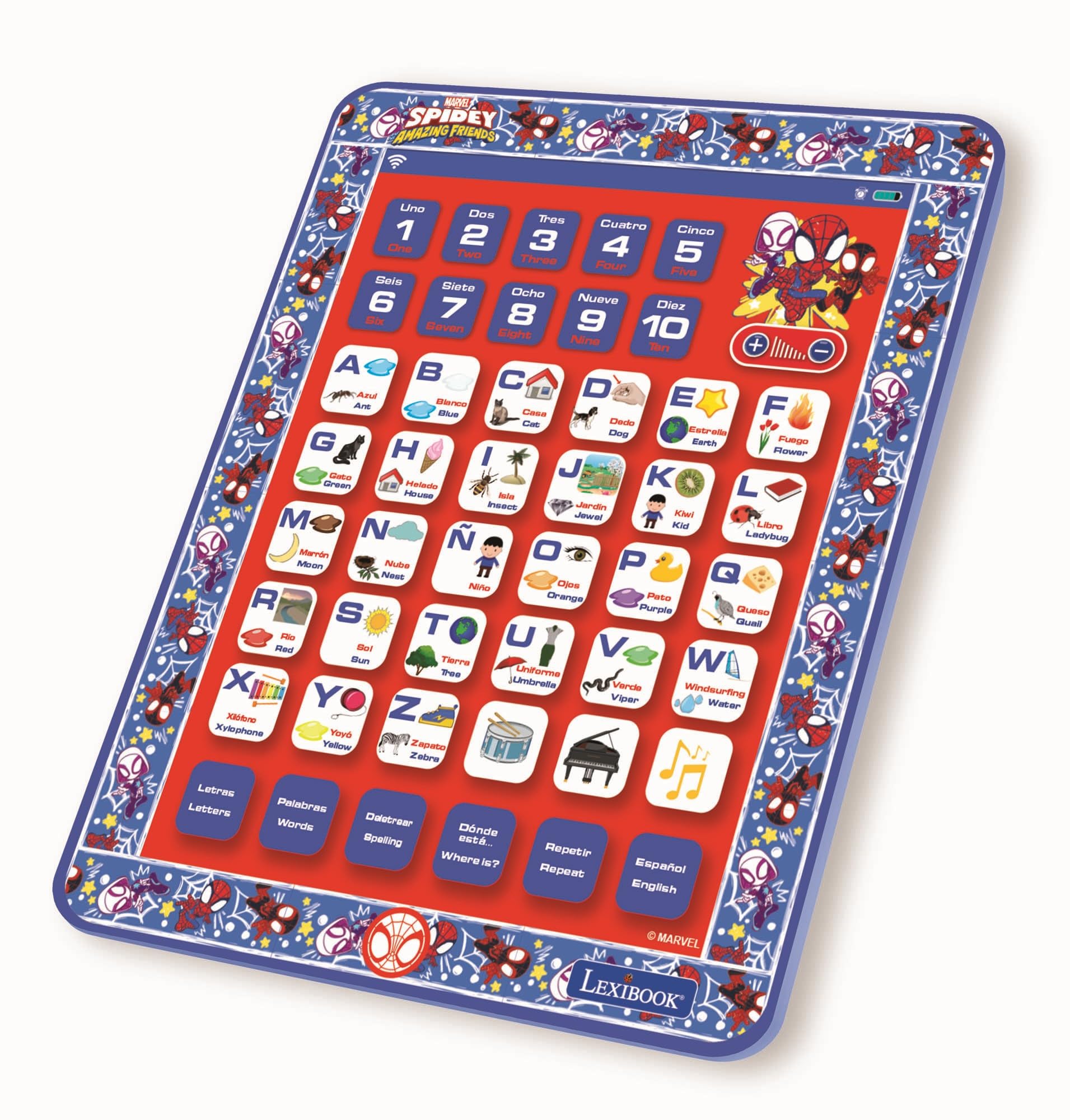 Lexibook Spidey JCPAD002SPi2 tablet educativo bilingue