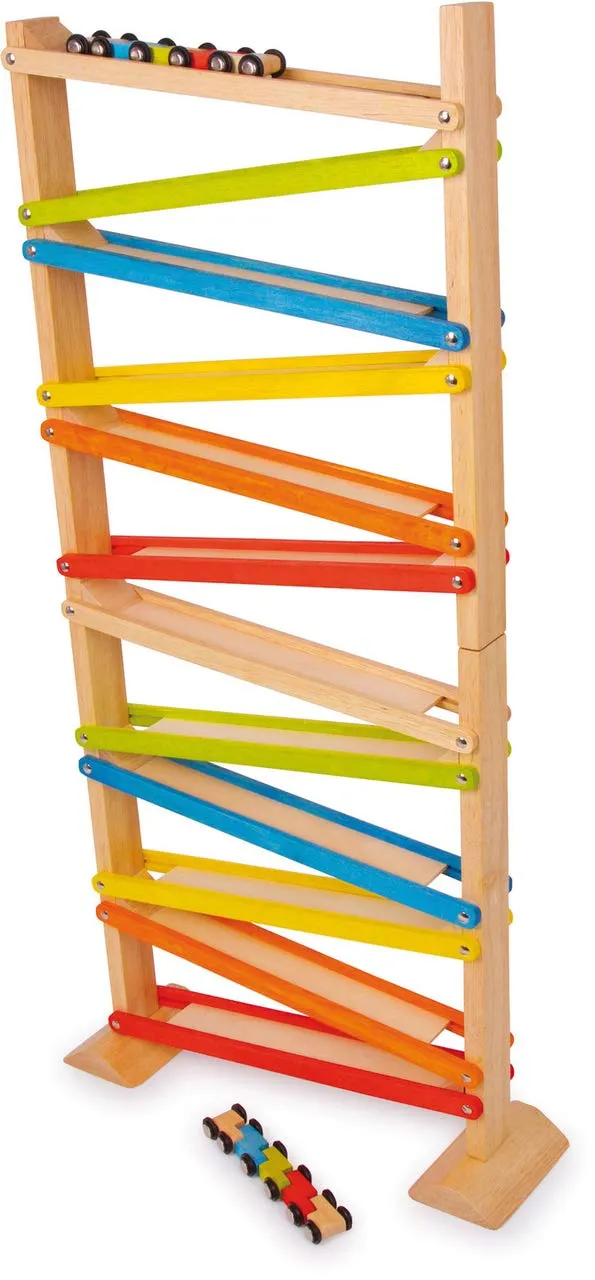 smallfoot Click Clack 2685 pista legno 6 livelli