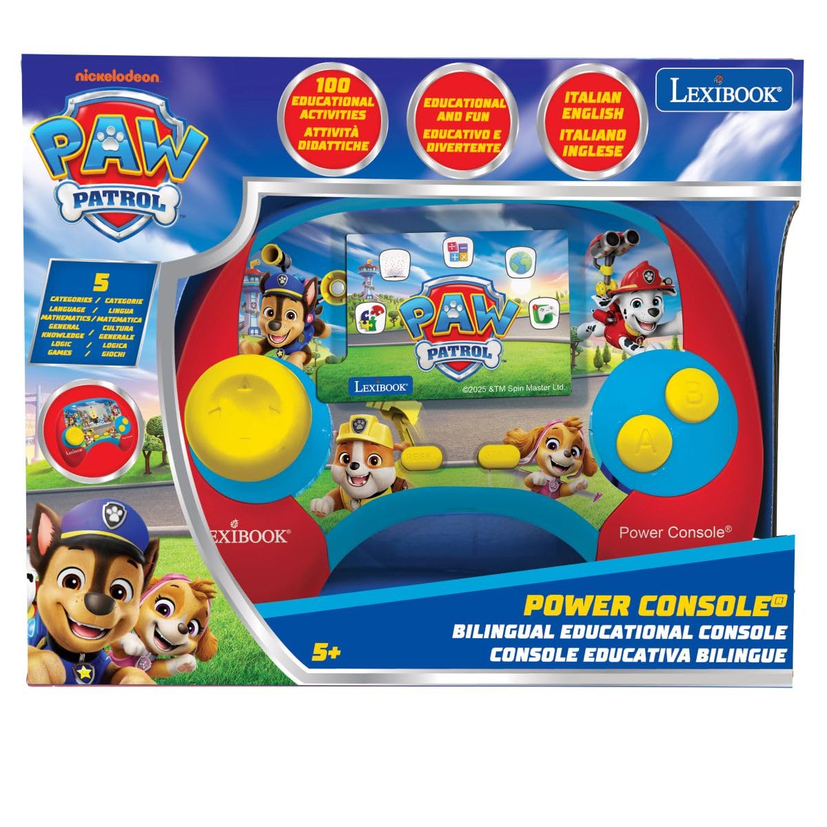 Lexibook Power Console JCG100PAi5 console educativa Paw Patrol