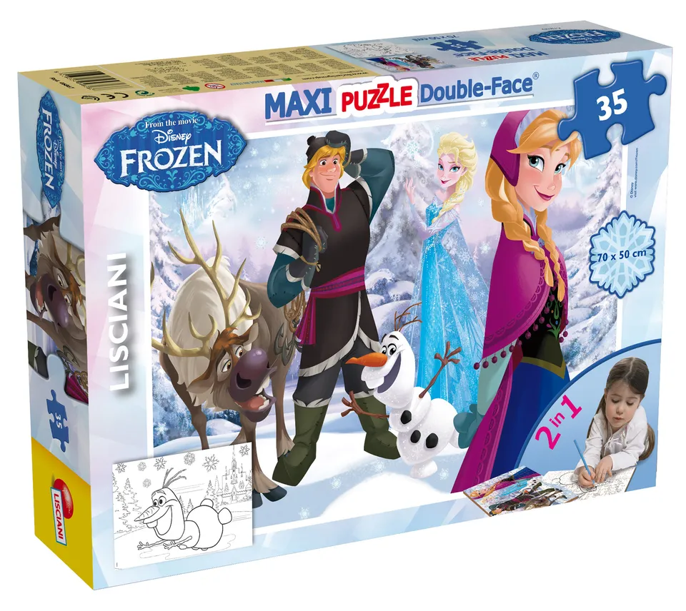 Lisciani Disney Puzzle DF Maxi Floor 35 Frozen maxipuzzle pavimento
