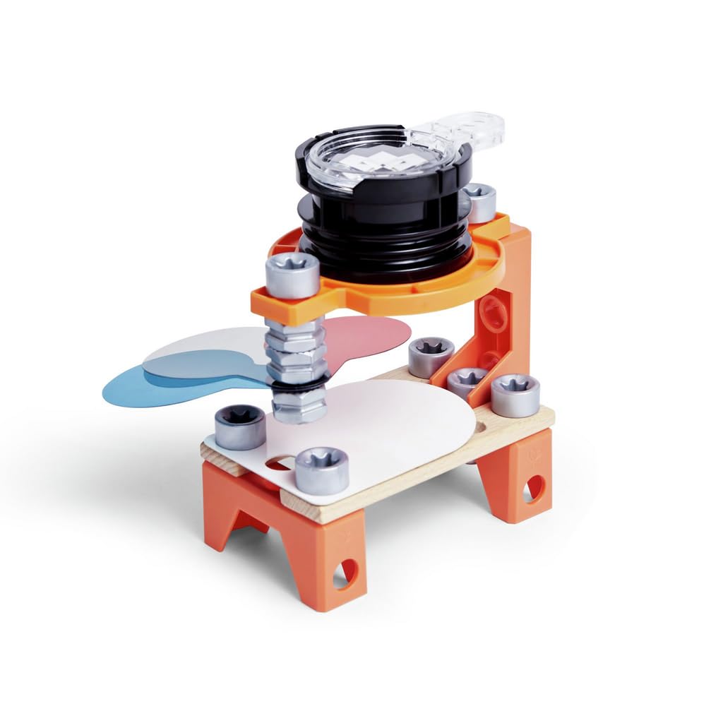 Hape Junior Inventor Laboratorio di Scienze Ottiche kit 8 esperimenti 4 anni