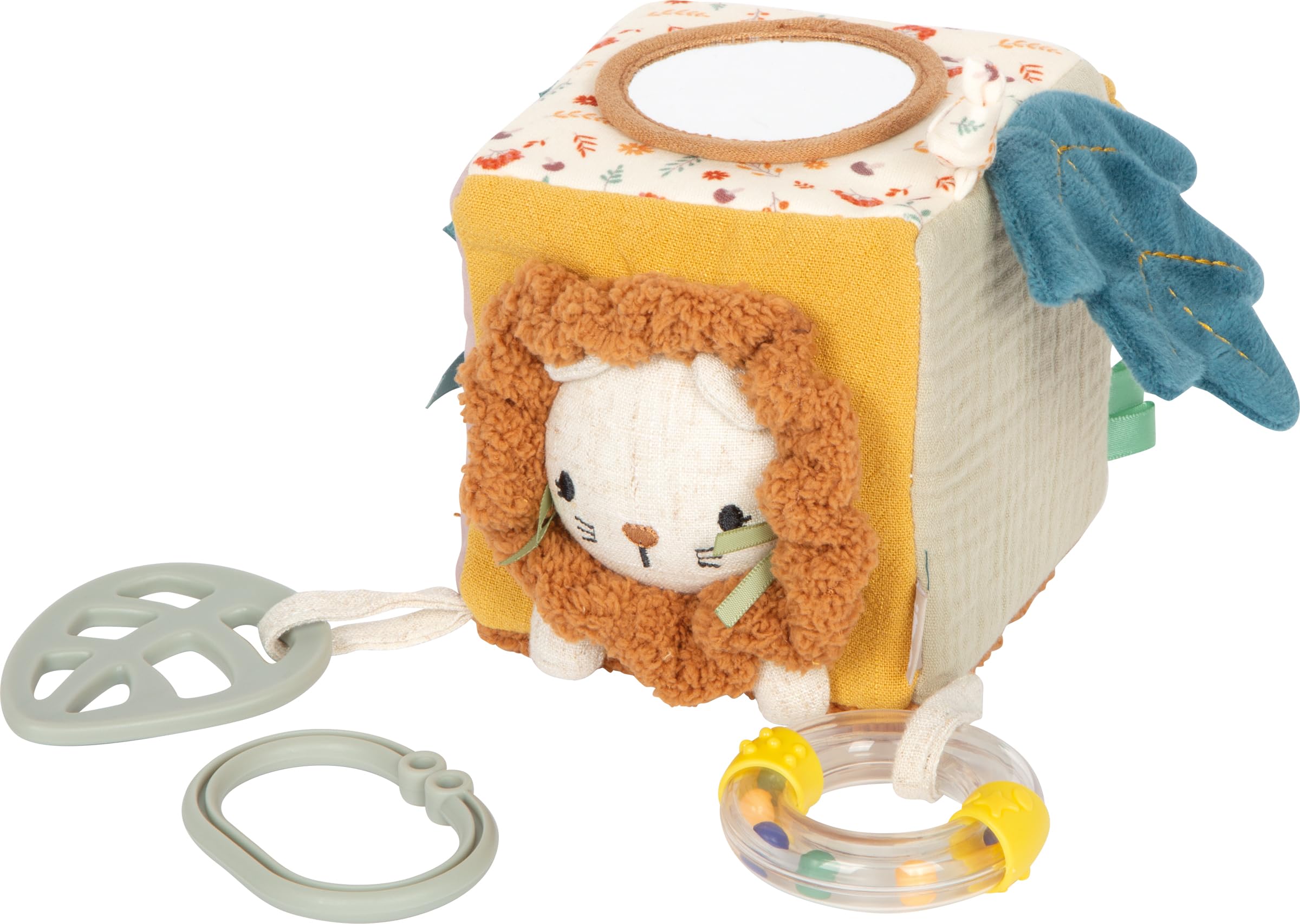 smallfoot Little Lion 12777 dado stoffa neonato leone