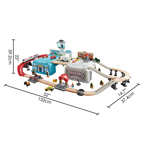 Hape Mega Metropoli pista treno 80 pezzi città