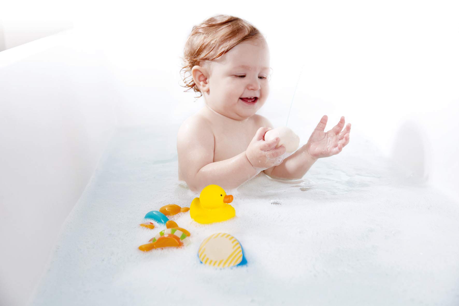 Hape Teddy e Amici giochi bagnetto spruzzi vasca