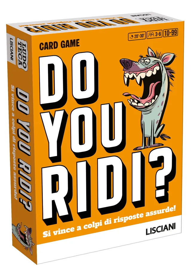 Lisciani Ludoteca Do You Ridi? gioco di carte party