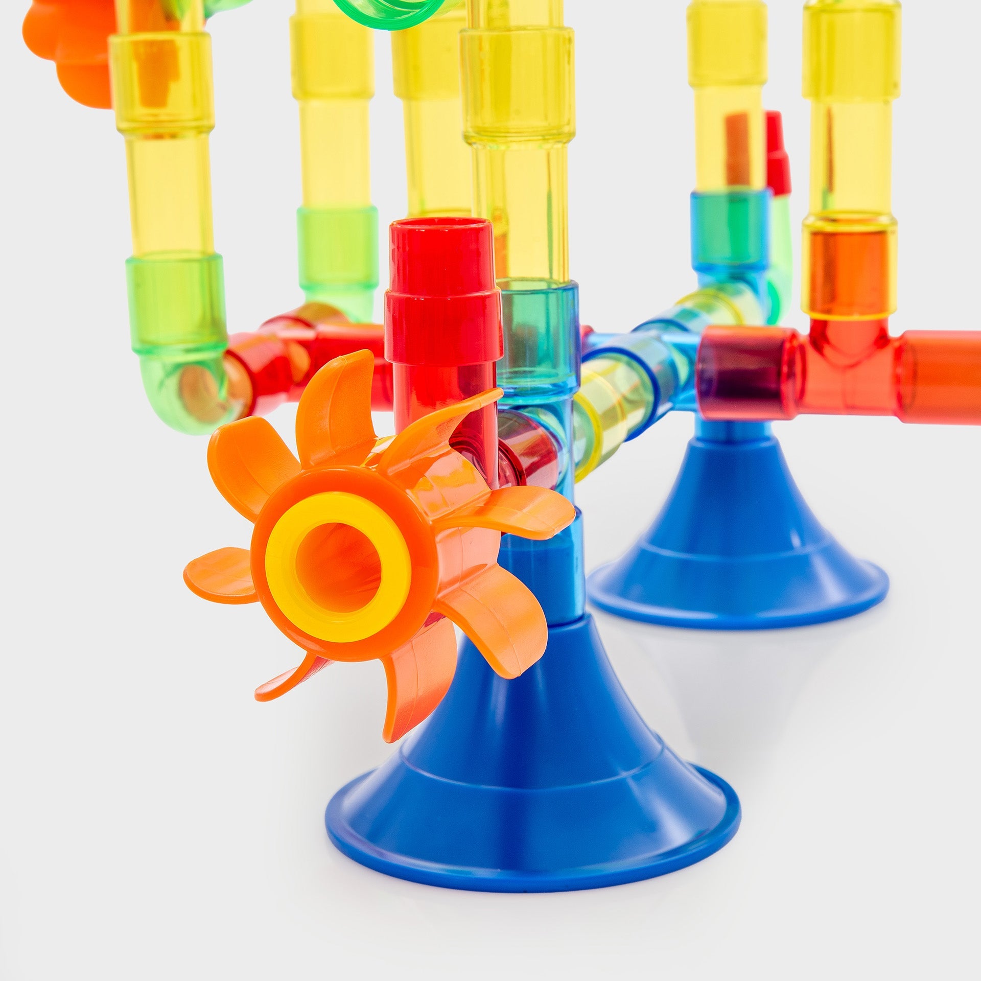 Tickit Translucent Set Tubi Acqua Colorati 74 Pezzi