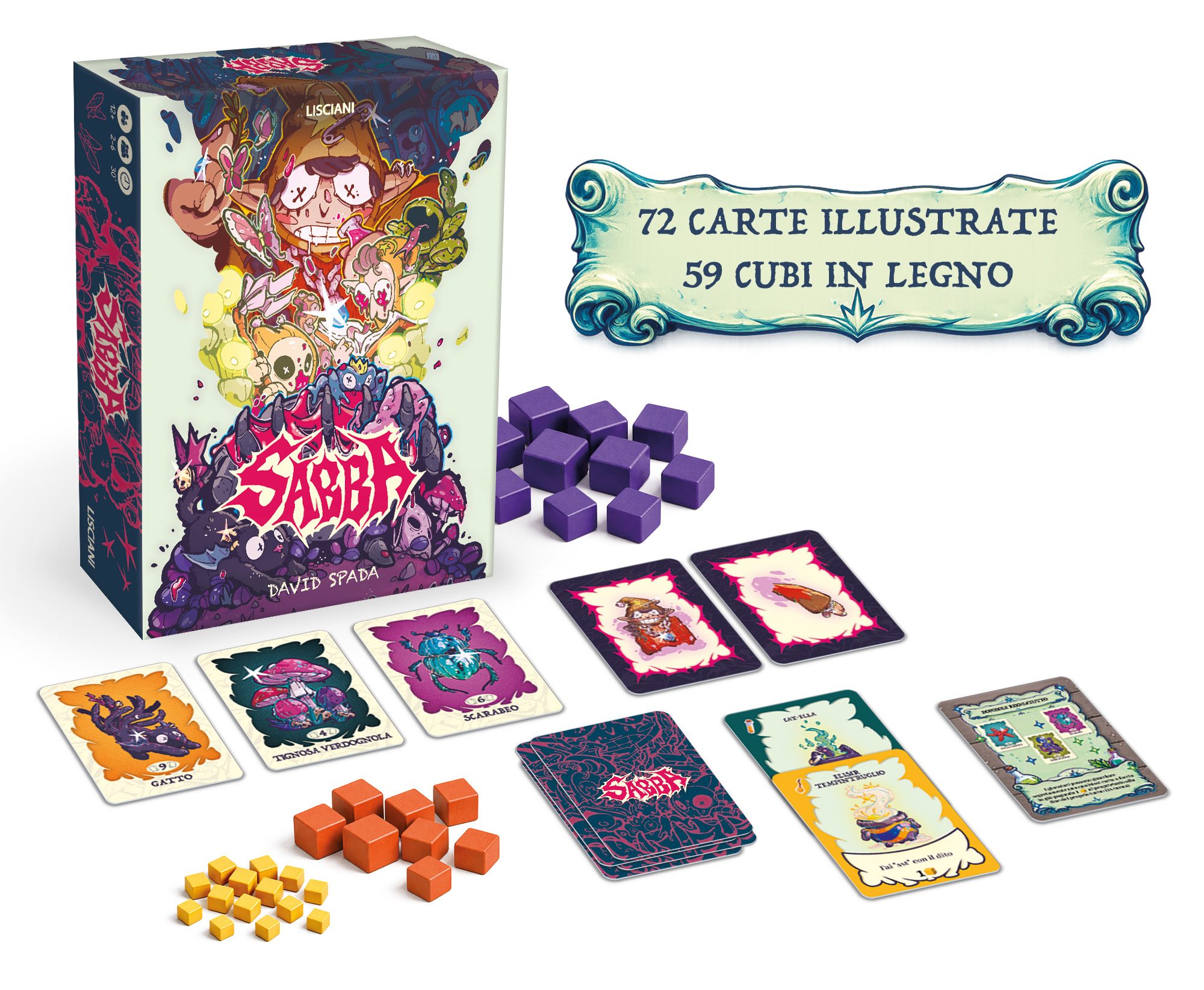 Lisciani Rainy Days Sabba gioco da tavolo ricette magiche