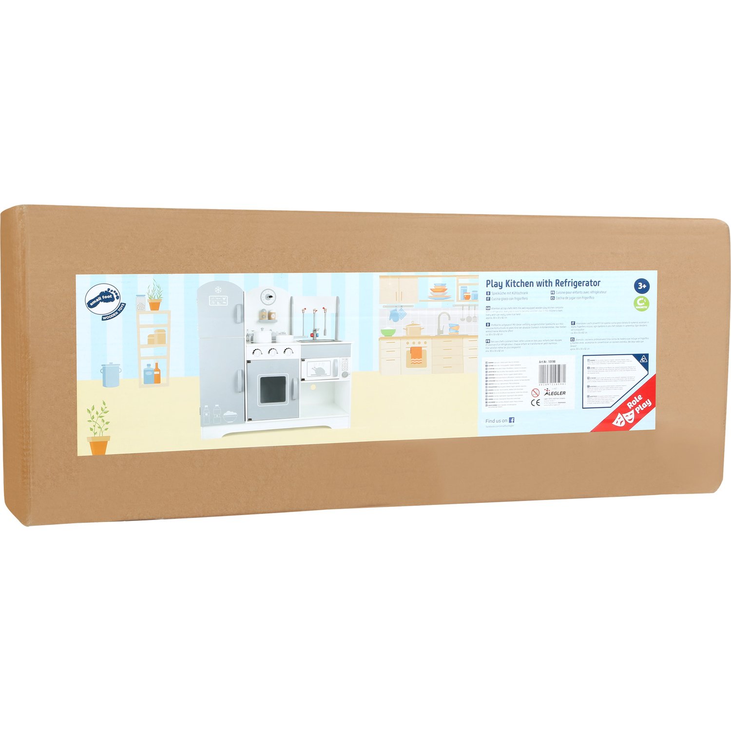 smallfoot Moderna 10598 Cucina Gioco in Legno con Frigo