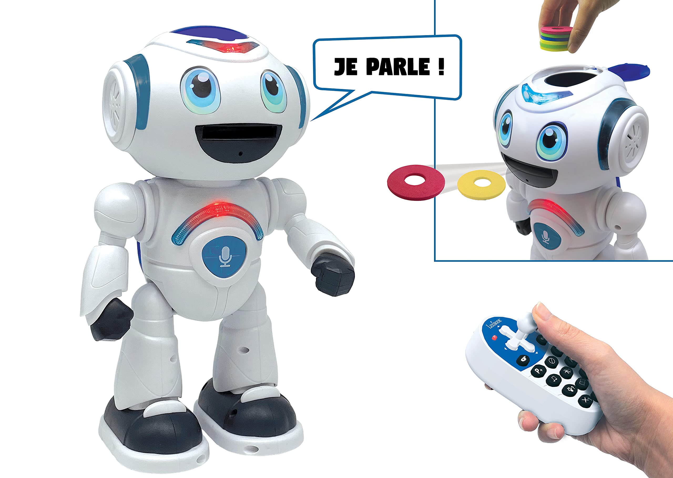 Lexibook Powerman Master ROB25FR robot interattivo programmabile