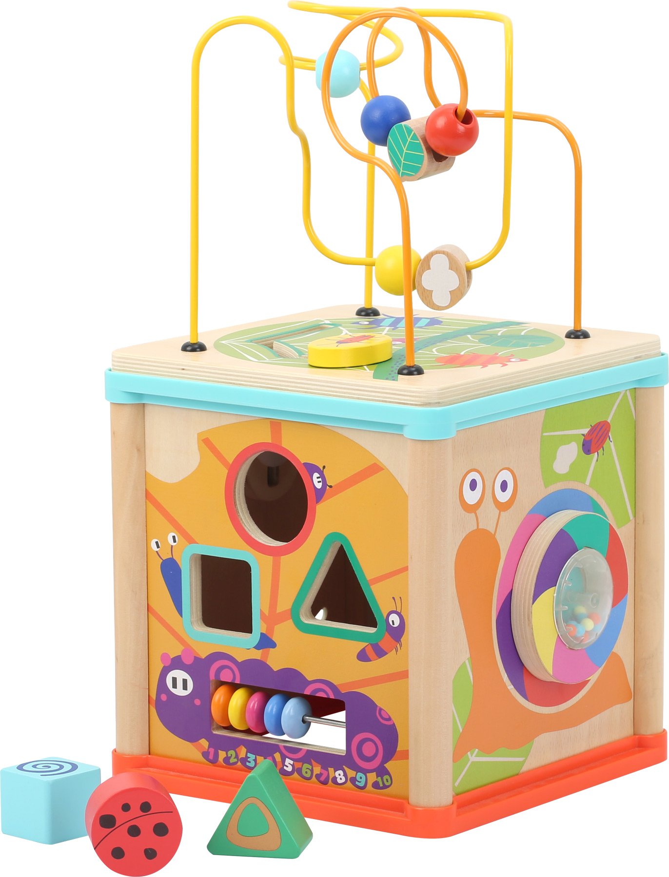 smallfoot 10622 Giardino cubo motricità legno 20 cm
