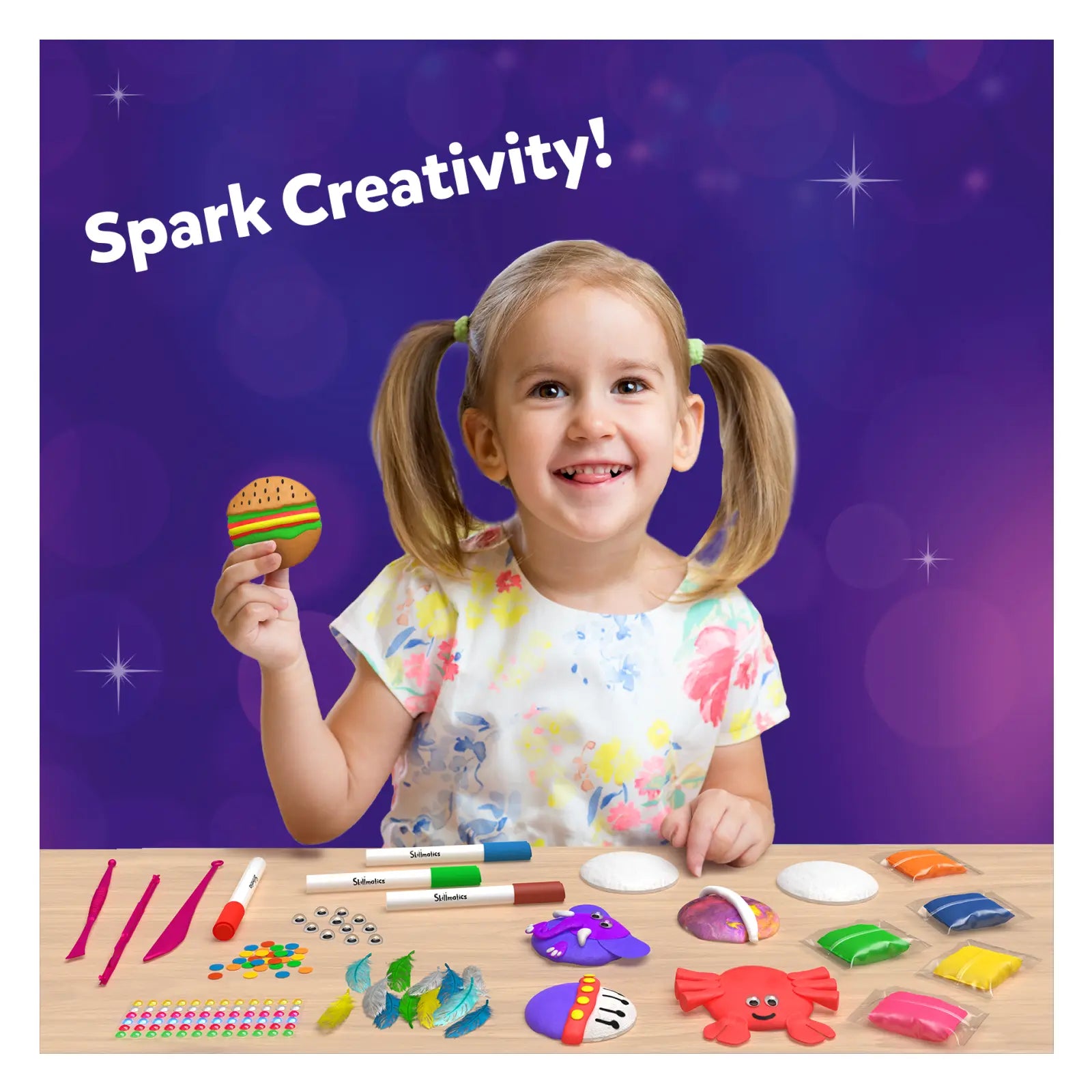 Skillmatics Disc-O Art kit creativo dischi ceramica 4-12 anni
