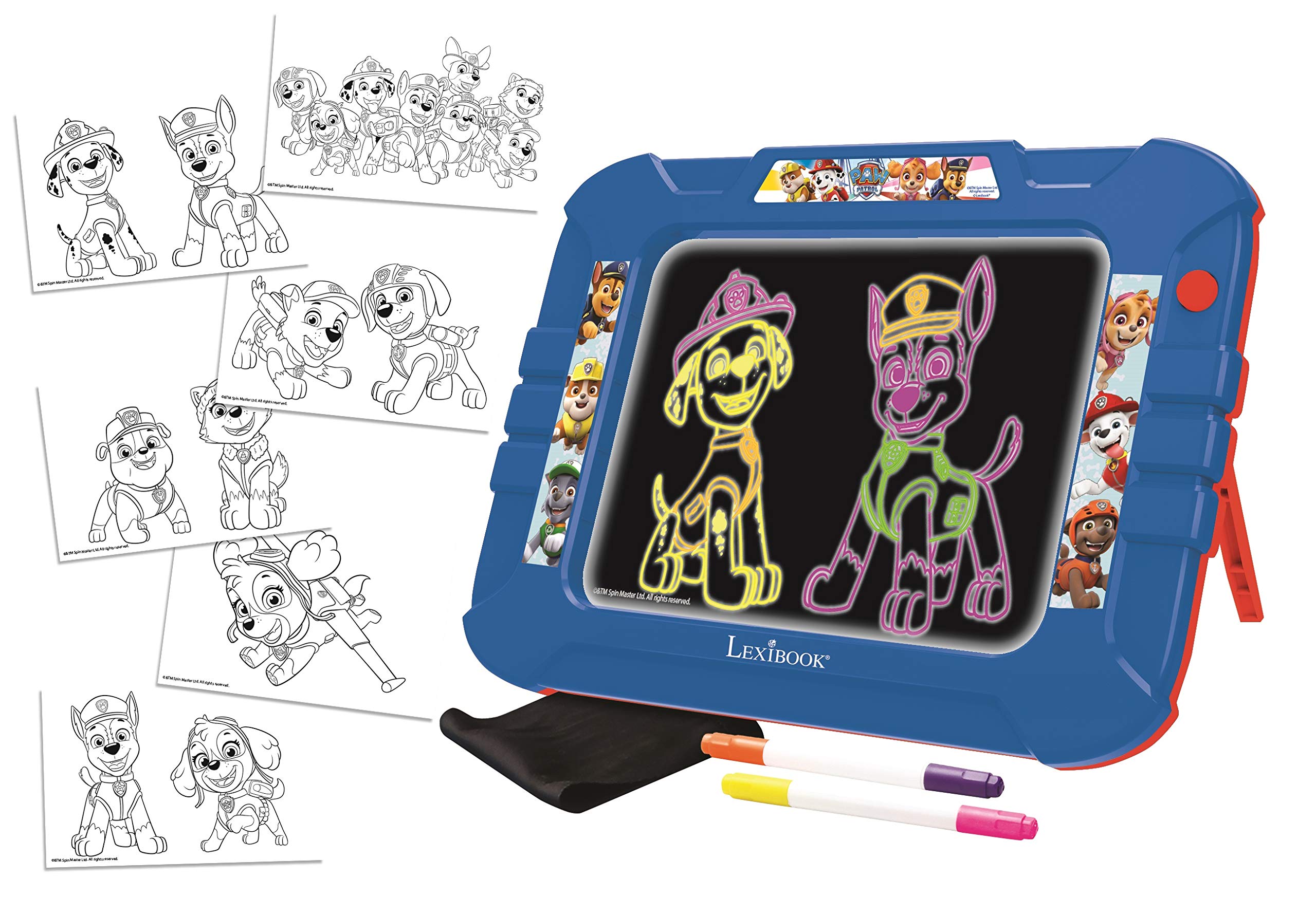 Lexibook Paw Patrol CRNEOPA Lavagna Luminosa Neon