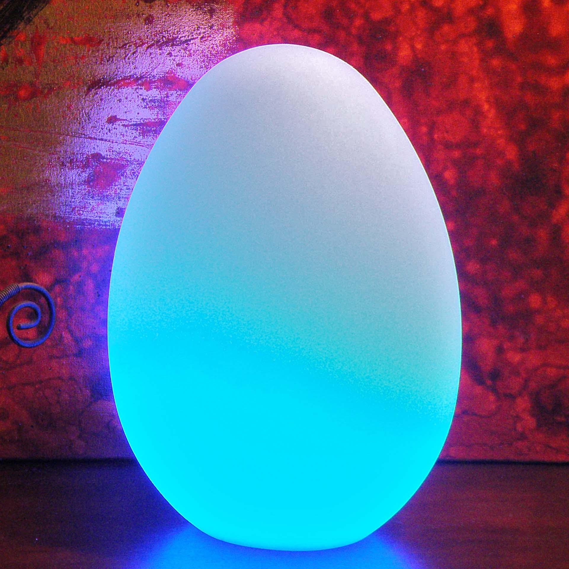Tickit Sensory Glow Egg lampada uovo 16 colori ricaricabile