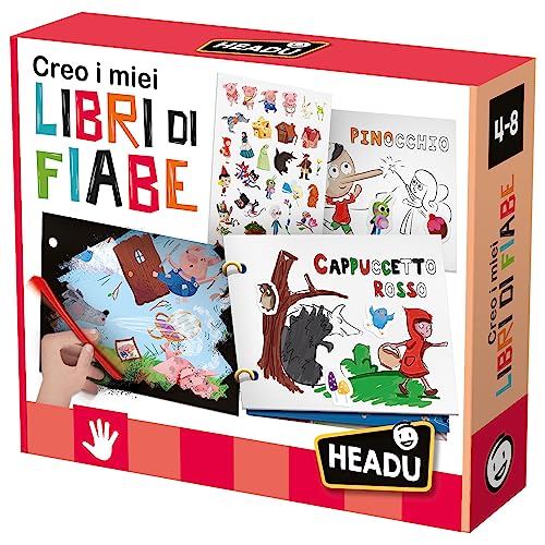 Headu Creo I Miei Libri di Fiabe IT29280 kit creativo 4-8 anni