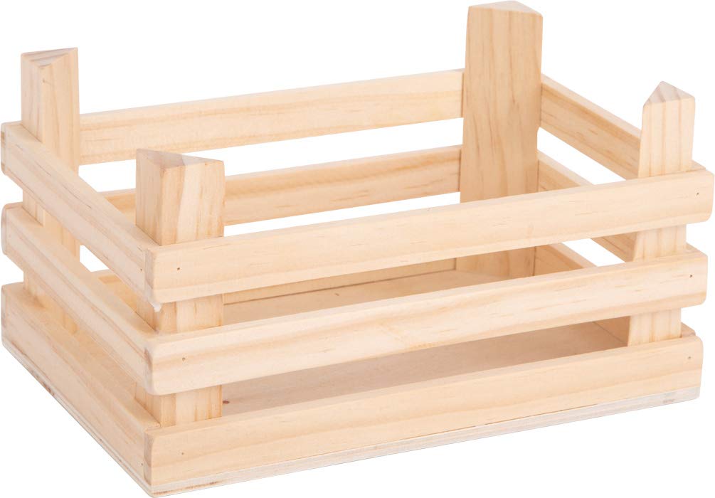 smallfoot 11755 Frutta negozietto gioco legno 3 anni cassetta