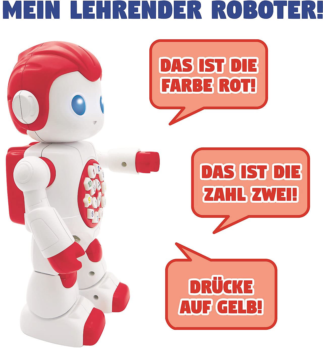 Lexibook Powerman First ROB15DE robot educativo rosso bianco