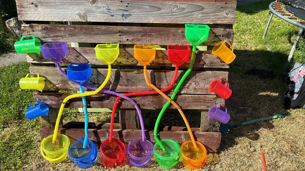 Tickit 73113 imbuti traslucidi 6 colori 18 mesi