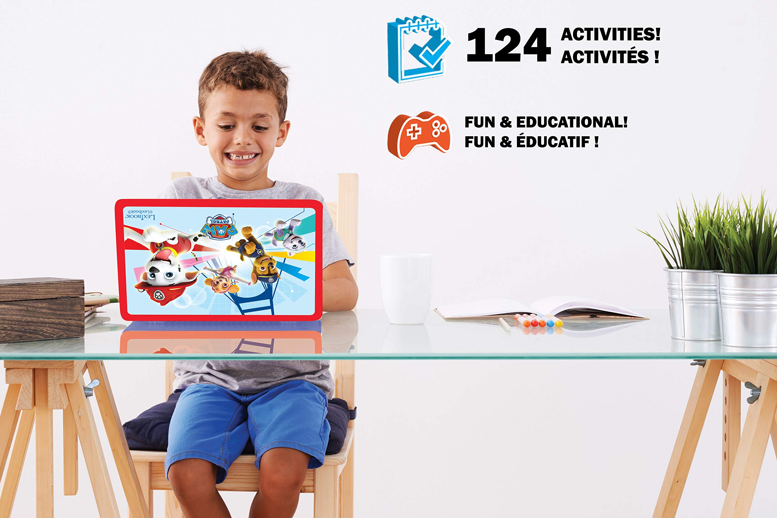Lexibook computer educativo bilingue 124 attività