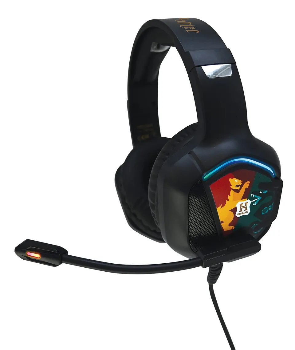 Lexibook Harry Potter HPG10HP cuffie gaming cablate nere