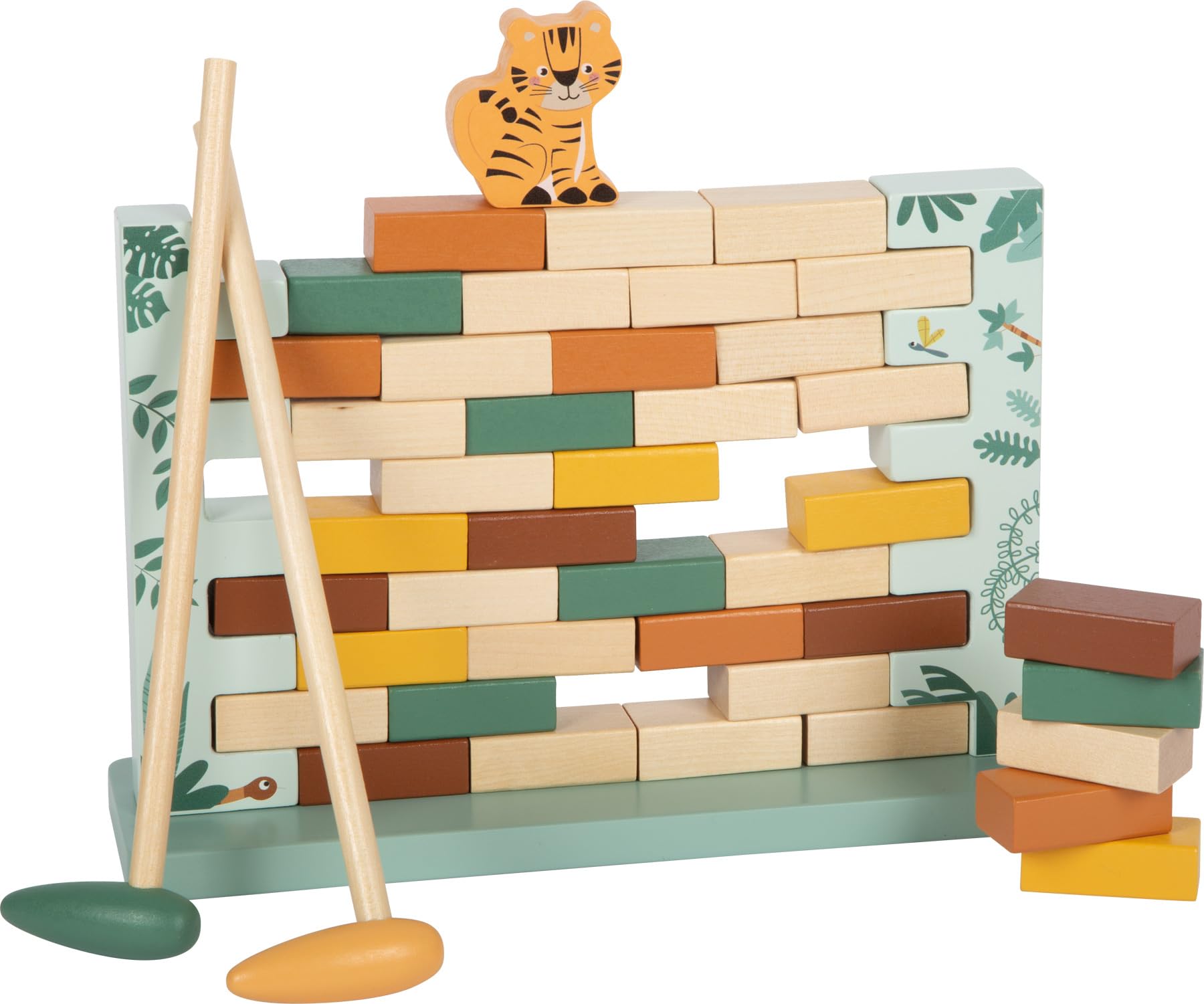 smallfoot Safari muro traballante gioco legno martelli