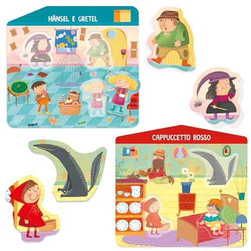 Headu Mio Primo Gioco Fiabe gioco 4 in 1 2-5 anni