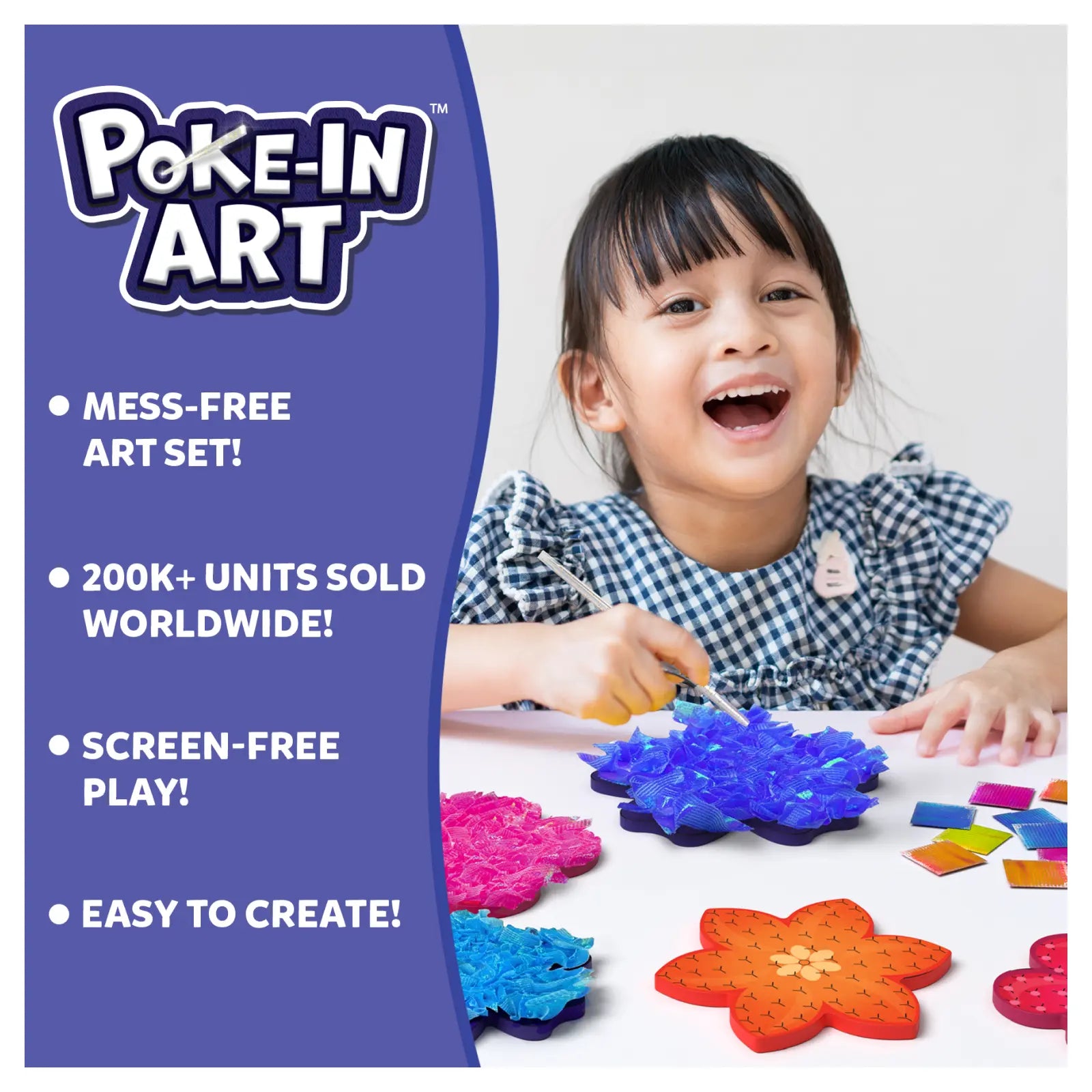 Skillmatics Poke-in Art Flower Bouquet kit fiori