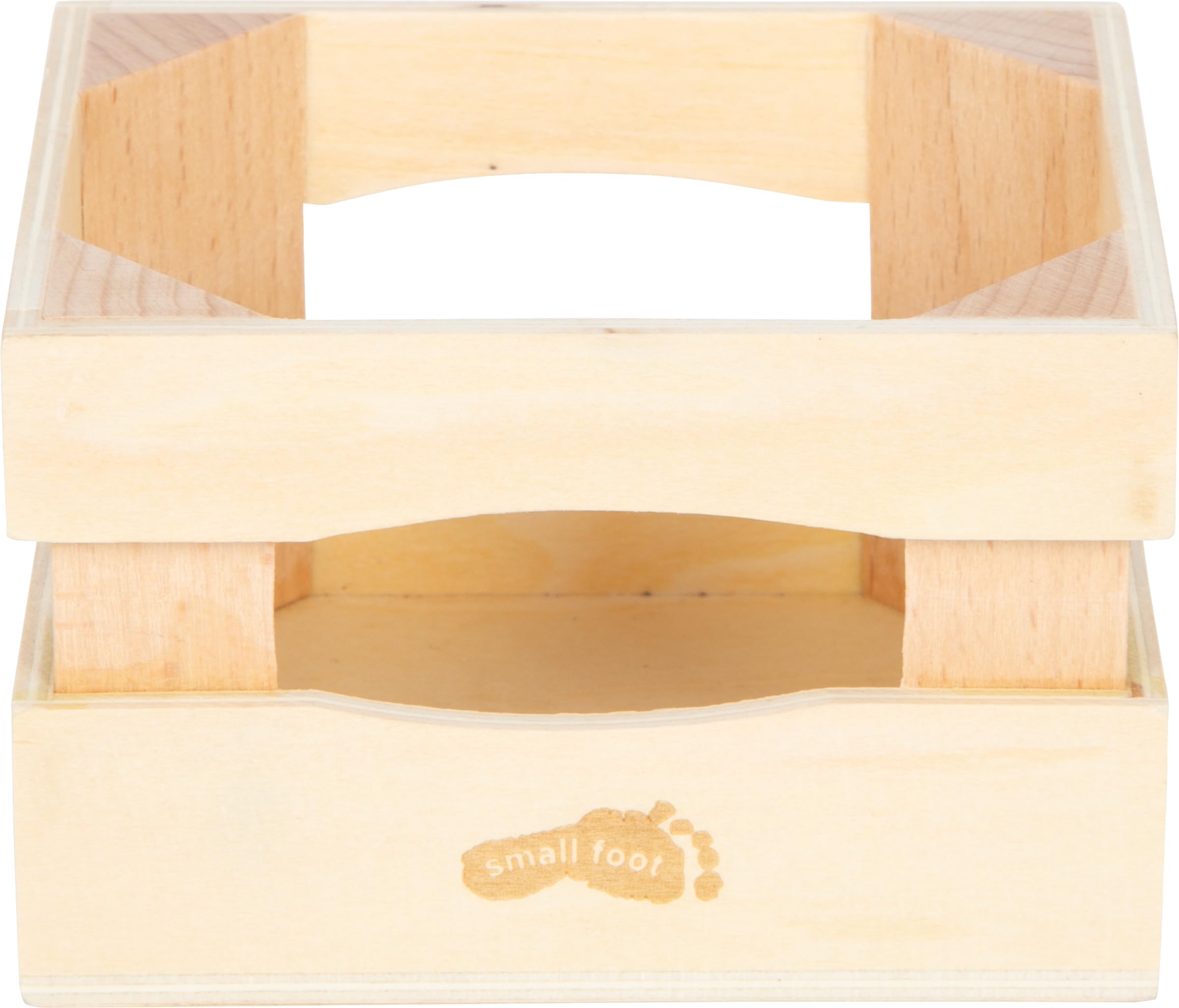 smallfoot Fresh Cassa latte giocattolo legno 4 bottiglie
