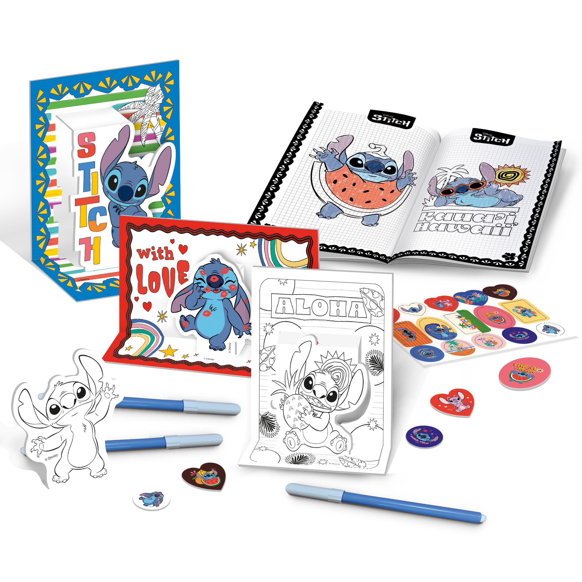 Stitch Pop Up zainetto creativo disegno bambini