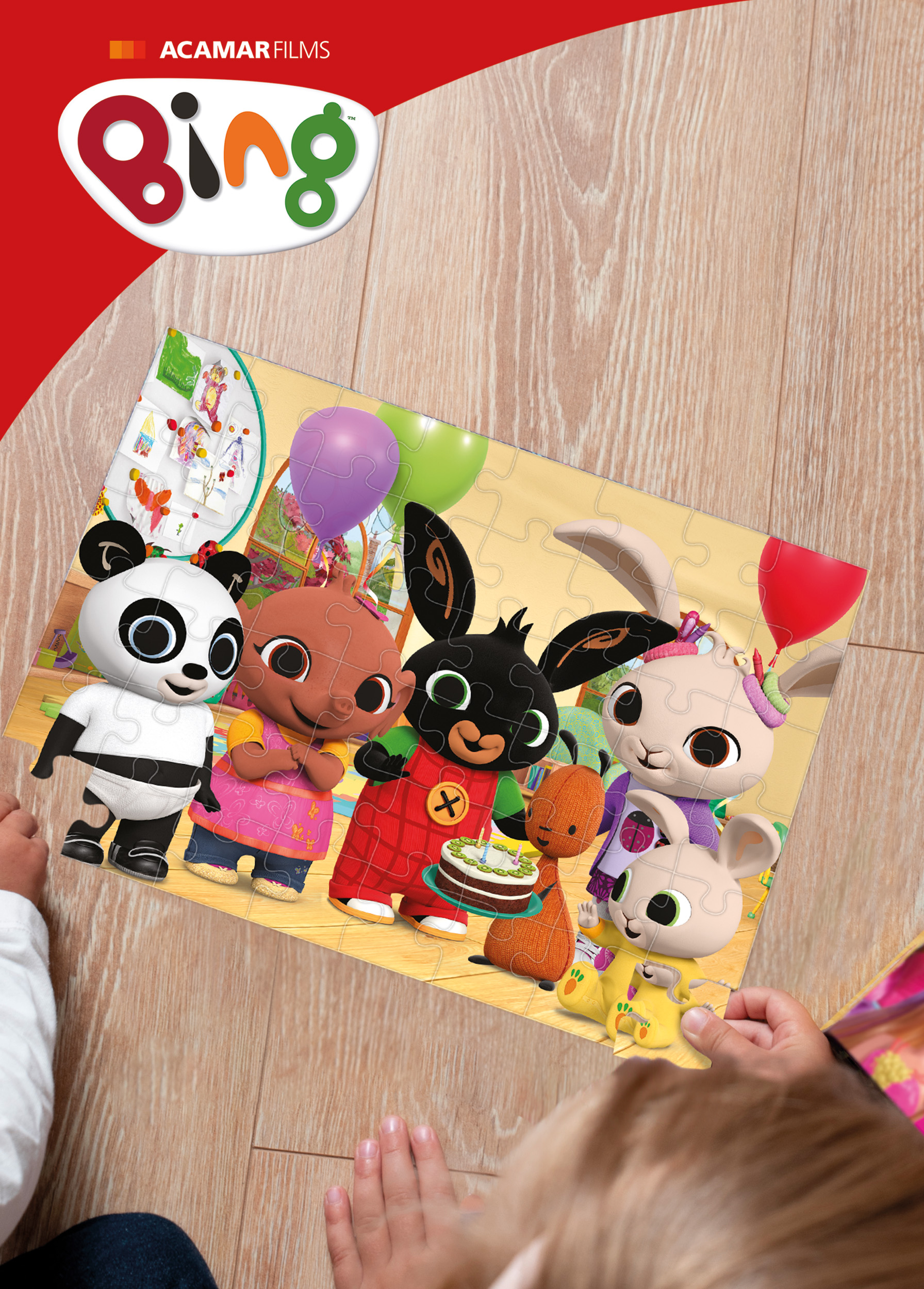 Lisciani Bing M-Plus 24 Puzzle Bambini Happy Birthday