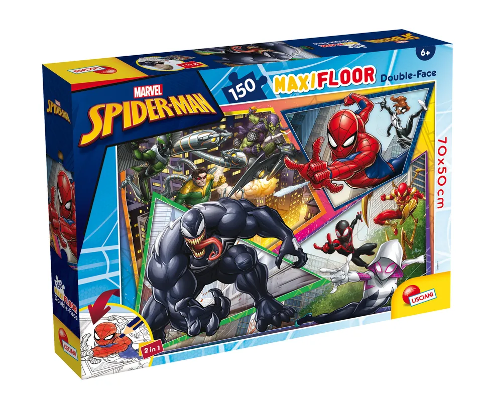 Lisciani Marvel Puzzle DF Maxi Floor 150 Spider-Man puzzle pavimento