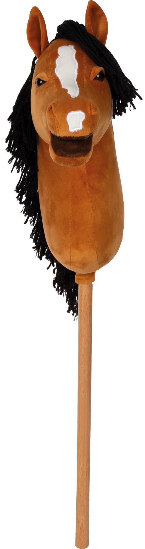 smallfoot Melodie cavalluccio legno marrone hobby horse