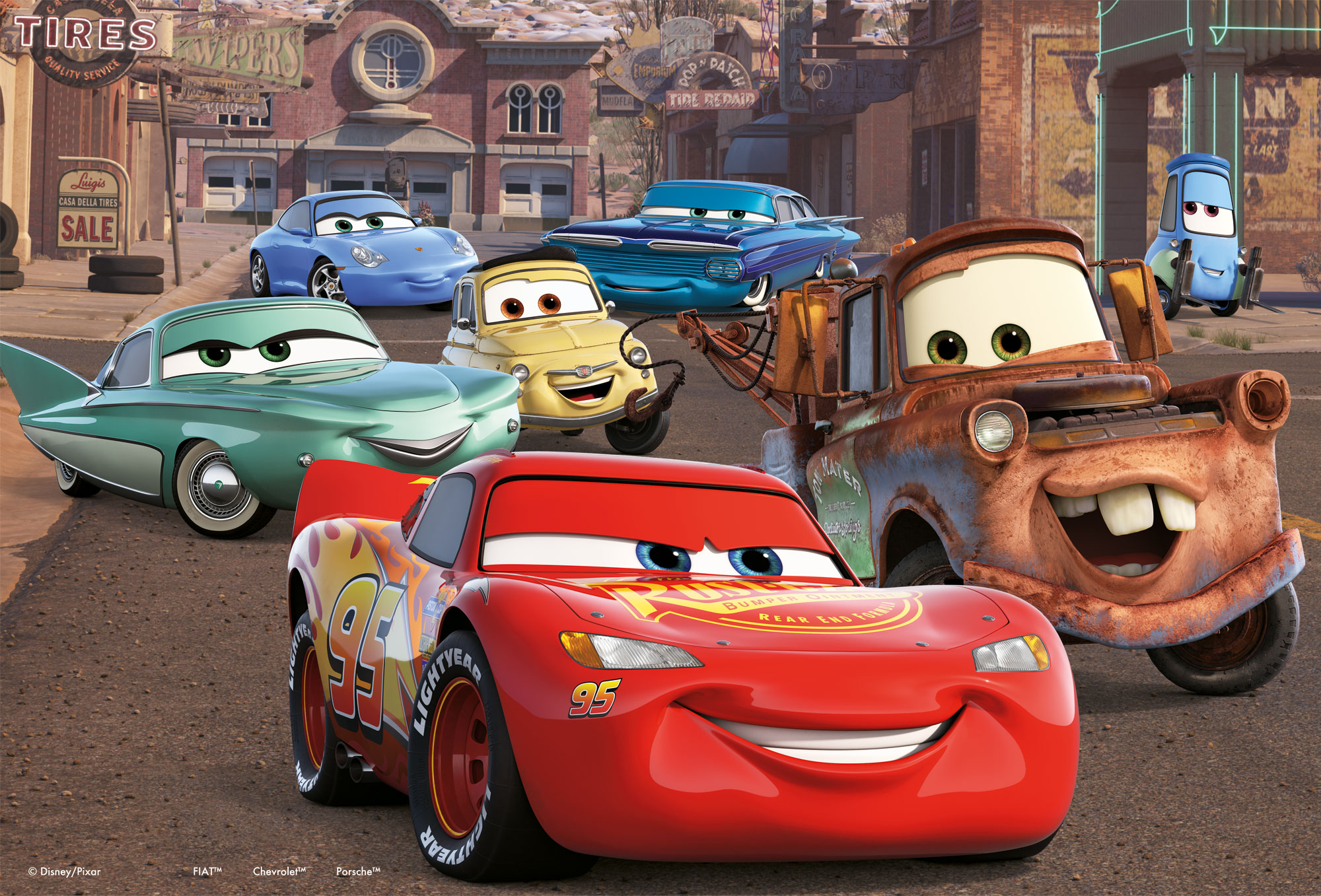 Lisciani Disney DF Plus 24 puzzle bambini Cars